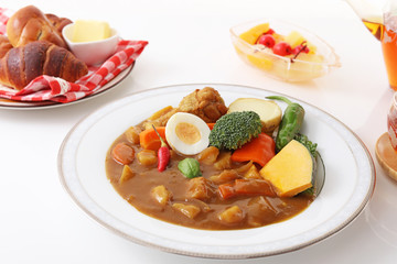 おいしそうなカレーライス
