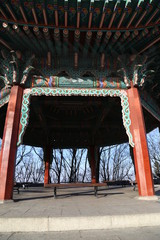 SEOUL, SOUTH KOREA - 09 FEB  2017 : N Seoul Tower at Namsan mountain