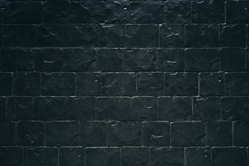 Stone texture,Black color of wallpaper,Cement decorative for exterior and interior floor or panel background,Vintage color tone.