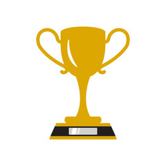trophy icon isolated vector
