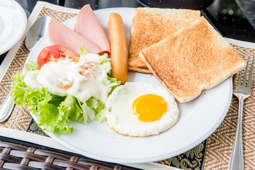 First Breakfast morning