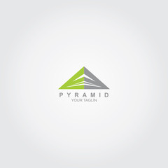 Abstract Pyramid Logo