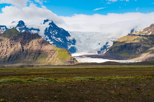Vatnajokull Glacier or Vatna Glacier