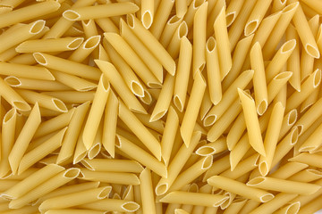 Penne pasta background