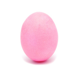 Colorful handmade easter egg