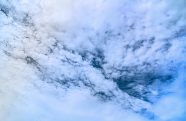 Colorfilter sky and cloud