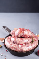 Cooking Italian sausage