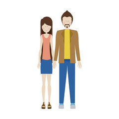people couple together icon image, vector illustration