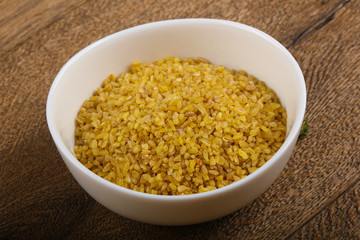 Raw bulgur