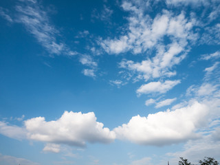 Sky and White cloud