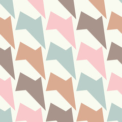 Seamless vector background with abstract geometric pattern. Print. Repeating background. Cloth design, wallpaper.