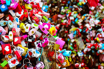 Locks of Love, Love padlocks, Love Key Ceremony at N Seoul Tower