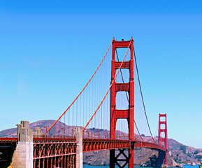 Golden Gate Bridge in San Francisco, California, USA