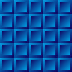 Abstract background blue tiles