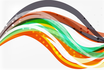 Flowing abstract background