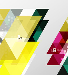 Vector geometric abstract background