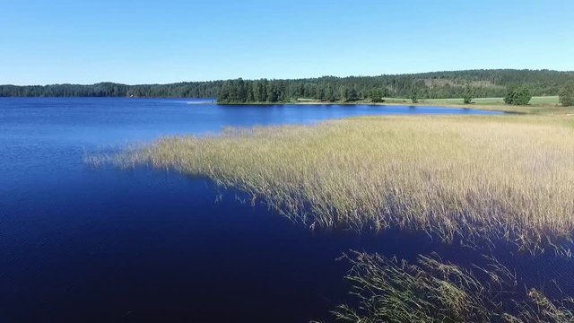 Sweden in summer - landscapes, forest, lakes 