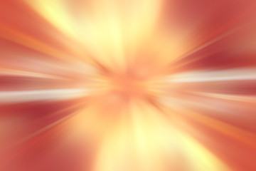 Obraz premium orange gradient background speed zoom blur