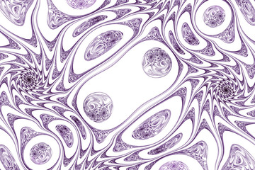Fractal art background for creative design. Abstract fractal. Decoration for wallpaper desktop, poster, cover booklet, card. Psychedelic. Print for clothes, t-shirt. Magic graphics.