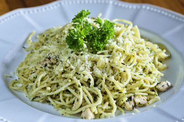 Pasta with chicken