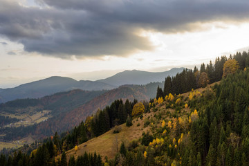 Autumn in the mountains