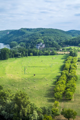 Countryside in Dordogne Valley Perigord Noir France