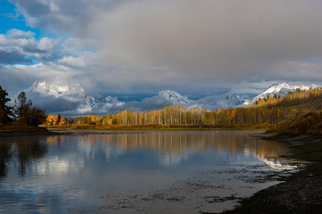 Oxbow Bend Early Fall Morning