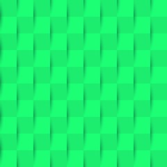 Seamless striped vector pattern from vertical rising and falling ribbons. Green texture for your web site background