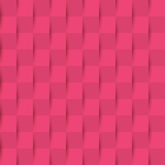 Seamless striped vector pattern from vertical rising and falling ribbons. Red texture for your web site background