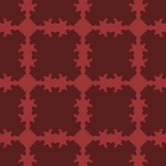 Vector seamless pattern. Modern stylish texture. Repeating geometric tracery. Contemporary graphic design. Pink color Background.