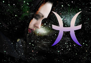 Zodiac sign of pisces