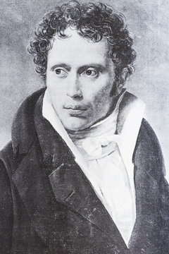 Portrait of the philosopher Arthur Schopenhauer