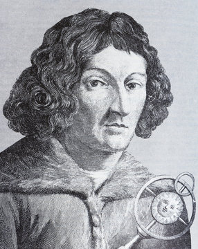 Portrait of the scientist philosopher Niklas Koppernigk