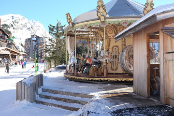 Centre ville d'Avoriaz