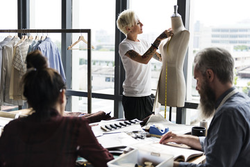 Fashion Design Mannequin Measurement Concept - Powered by Adobe