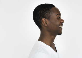 Obraz premium Man Cheerful Studio Portrait Concept