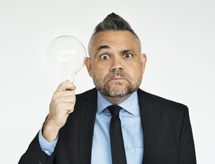 Businessman Adult Portrait Occupation Concept