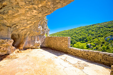 Tito's cave on Vis island