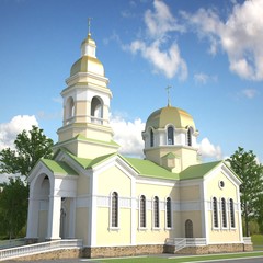 3D visualization of the Church.