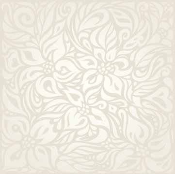 Wedding Floral pale wallpaper pattern design background