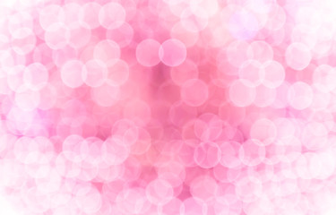 pink and white blur Bokeh background