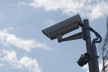 camera installed to monitor