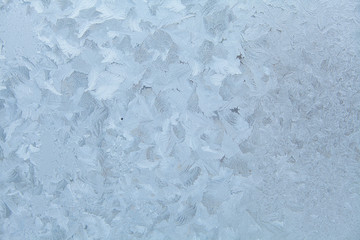 beautiful frosted window to  background