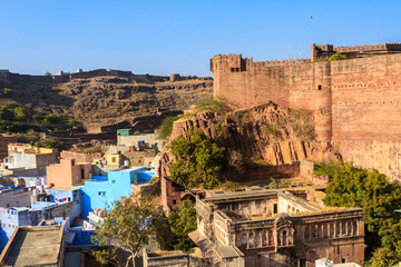Blue City and Mehrangarh Fort