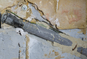 HT Abflussrohr in Altbau bei Sanierung