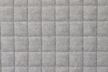 ベージュのキルト