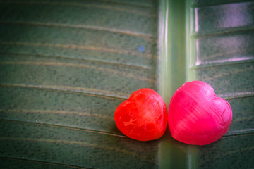 two sweet heart valentin