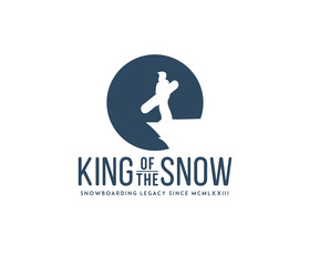 King of the snow badge