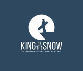 King of the snow white badge