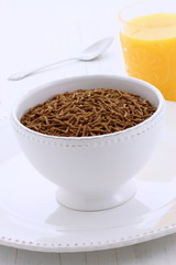 vintage bran cereal breakfast